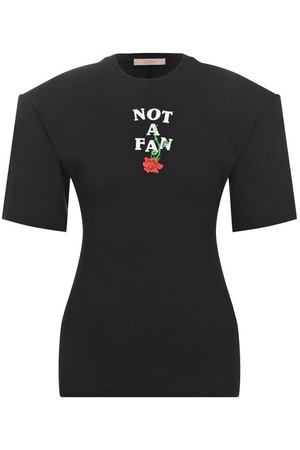 Хлопковая футболка Ssheena