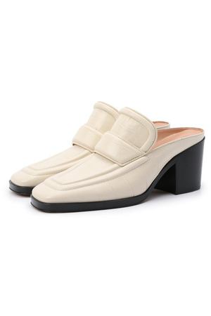 Кожаные мюли Bottega Veneta