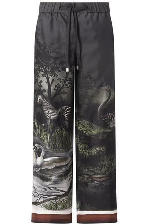 Шелковые брюки The Attico