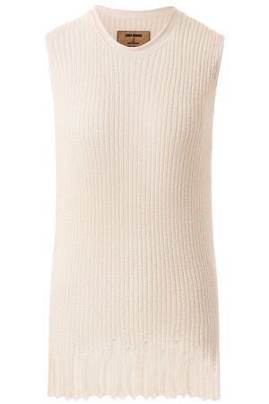 Топ из хлопка и шелка Uma Wang