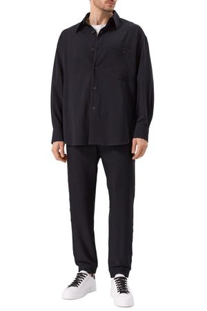 Шерстяная рубашка Giorgio Armani
