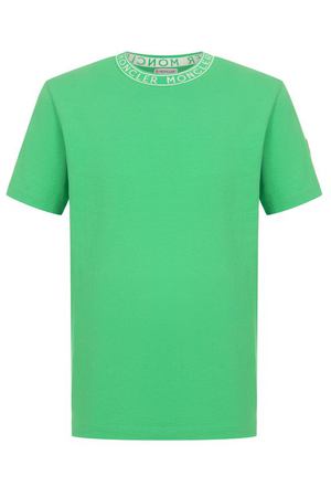 Хлопковая футболка Moncler