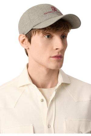 Шерстяная бейсболка Brunello Cucinelli