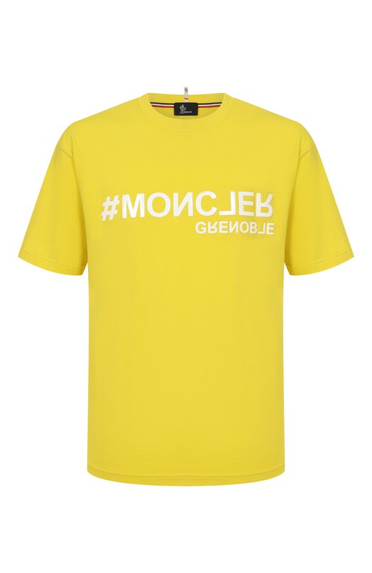 Где купить Хлопковая футболка Moncler Grenoble Moncler Grenoble 
