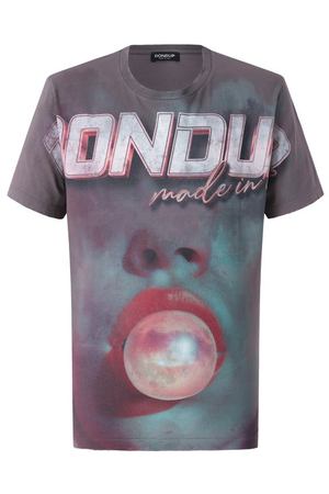 Хлопковая футболка Dondup