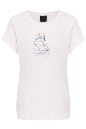 Хлопковая футболка Bogner Fire+Ice