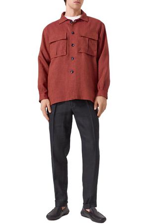Льняная рубашка Kiton