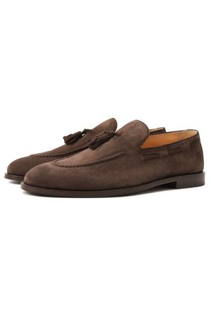 Замшевые лоферы Brunello Cucinelli