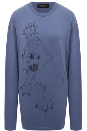 Хлопковый лонгслив We11done