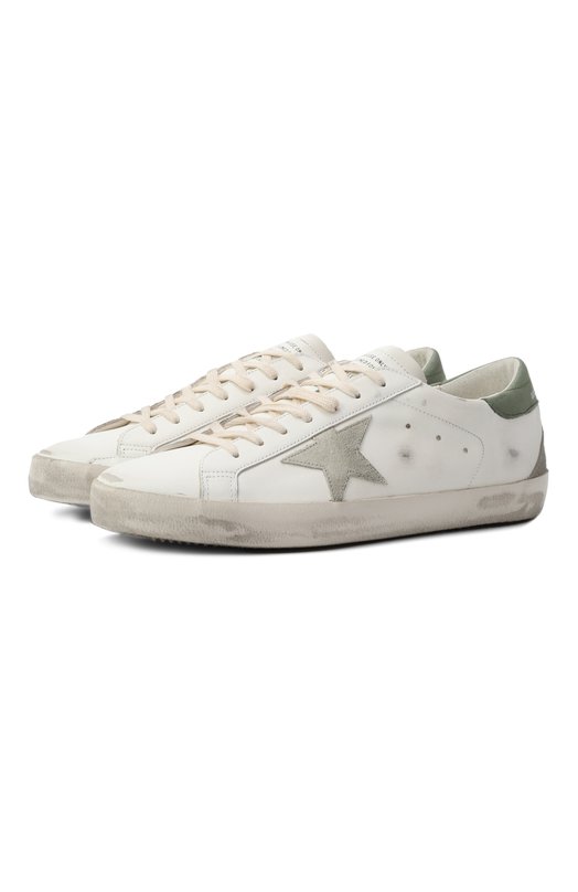 Где купить Кожаные кеды Super-Star Golden Goose Deluxe Brand Golden Goose Deluxe Brand 