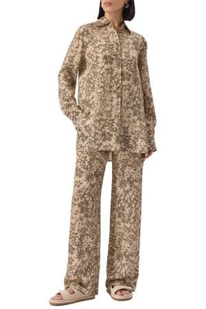 Брюки из вискозы и шелка Golden Goose Deluxe Brand