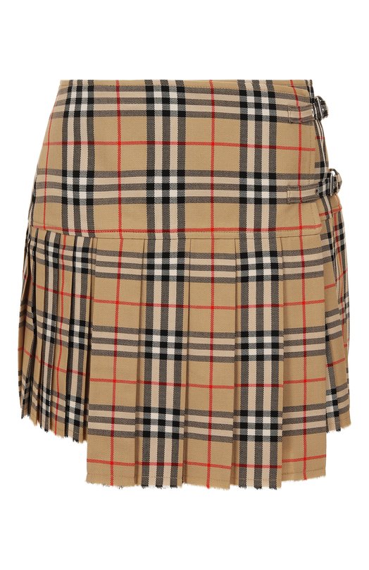 Где купить Шерстяная юбка Burberry Burberry 