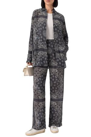 Брюки из вискозы Golden Goose Deluxe Brand