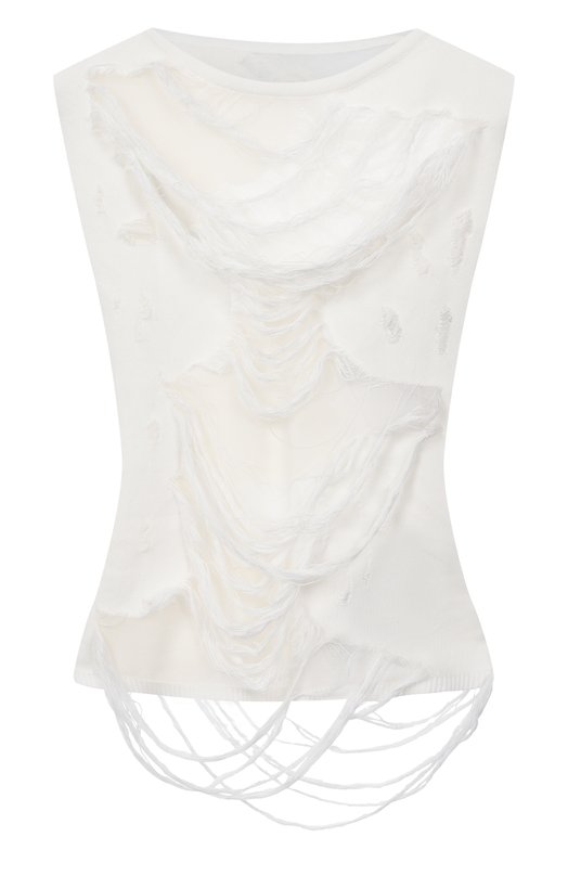 Где купить Хлопковый топ MM6 MM6 