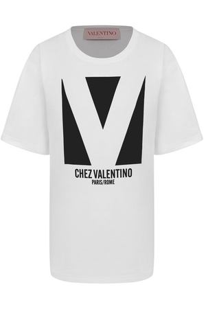 Хлопковая футболка Valentino