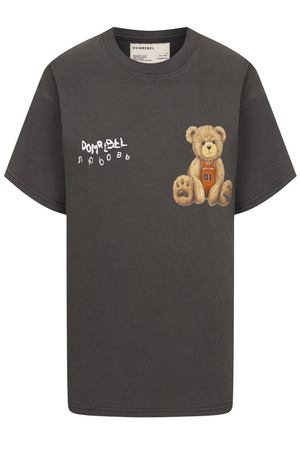 Хлопковая футболка DOMREBEL