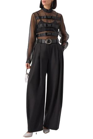 Шерстяные брюки Nina Ricci