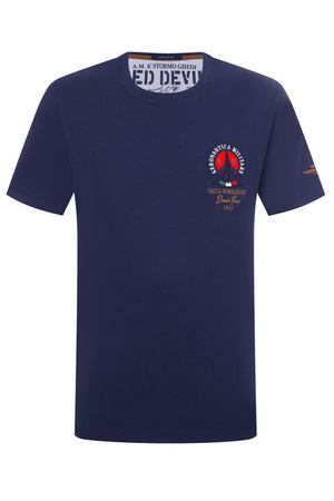Хлопковая футболка Aeronautica Militare