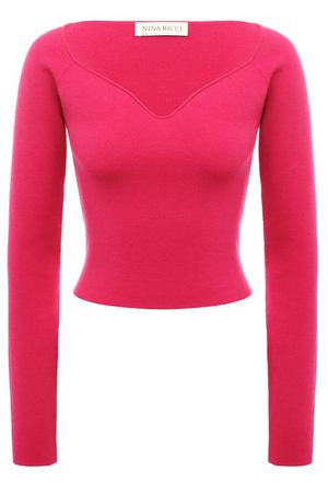 Шелковый топ Nina Ricci