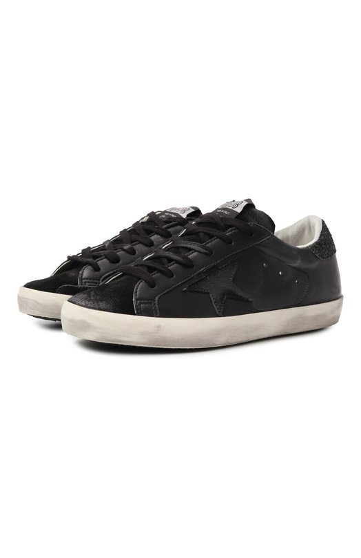 Где купить Кожаные кеды Super-Star Golden Goose Deluxe Brand Golden Goose Deluxe Brand 