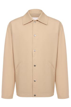 Хлопковая куртка-рубашка Jil Sander