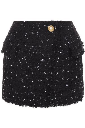 Твидовая юбка Balmain
