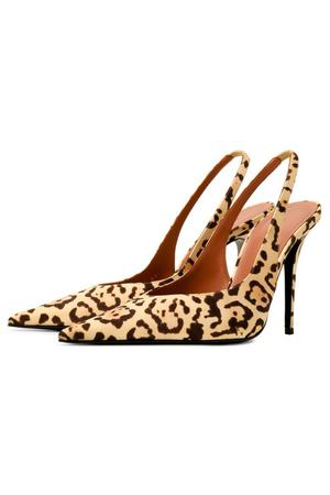 Текстильные туфли Anok Sling 105 Amina Muaddi