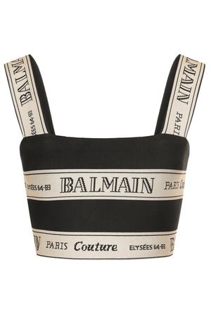 Топ из вискозы Balmain