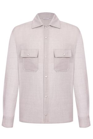 Рубашка из шерсти и шелка Marco Pescarolo