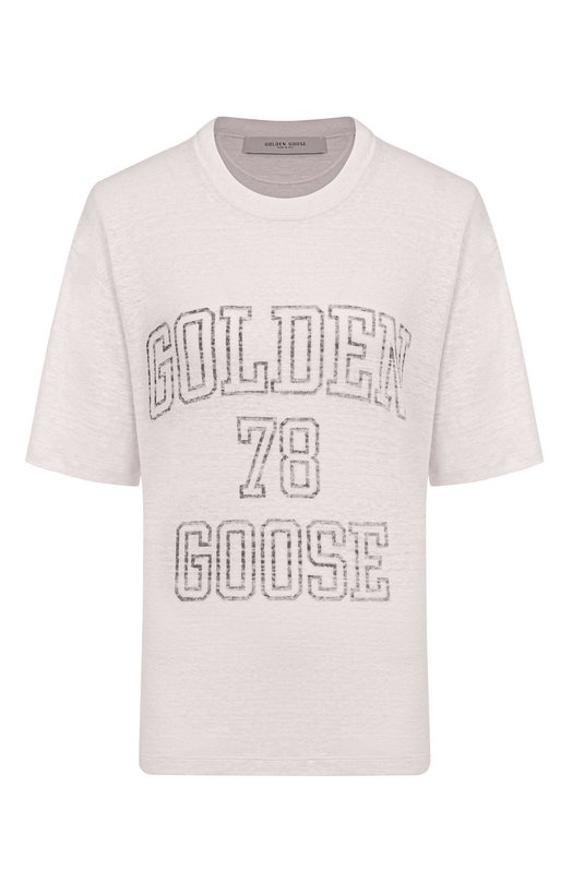 Где купить Льняная футболка Golden Goose Deluxe Brand Golden Goose Deluxe Brand 