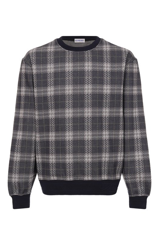 Где купить Хлопковый свитшот Burberry Burberry 