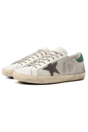 Комбинированные кеды Super-Star Golden Goose Deluxe Brand