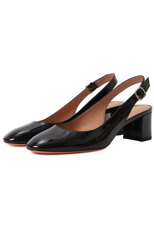 Лакированные туфли Santoni