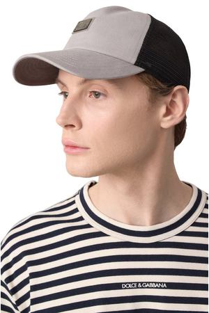 Хлопковая бейсболка Dolce & Gabbana
