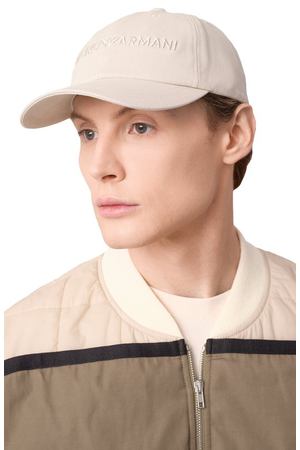 Хлопковая бейсболка Emporio Armani