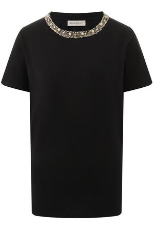 Хлопковая футболка Nina Ricci