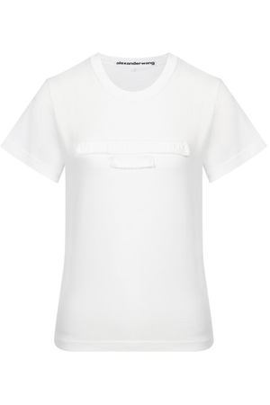 Хлопковая футболка Alexander Wang