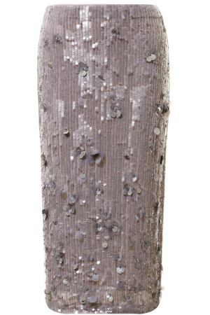 Юбка с отделкой пайетками P.A.R.O.S.H.