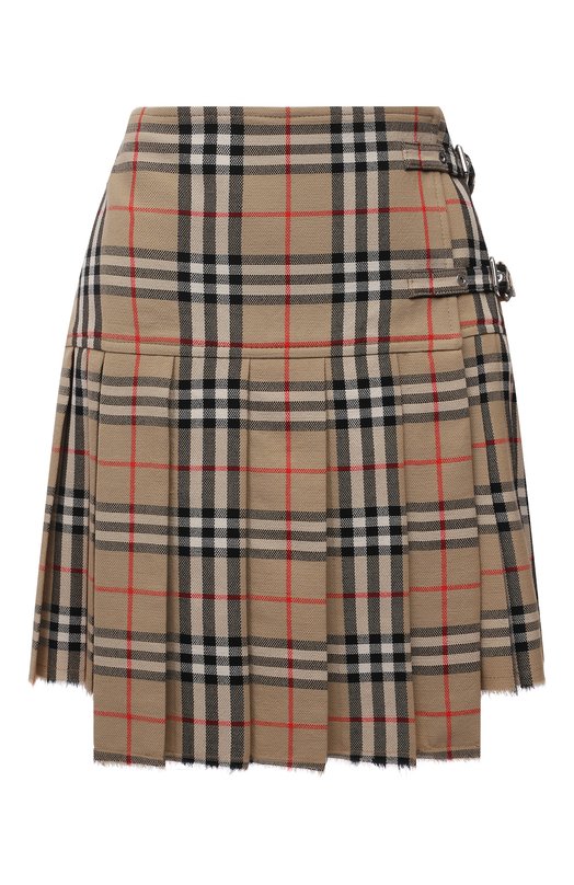 Где купить Шерстяная юбка Burberry Burberry 