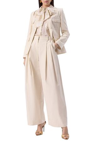 Хлопковые брюки Nina Ricci
