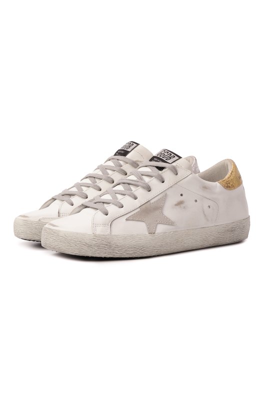 Где купить Кожаные кеды Super Star Golden Goose Deluxe Brand Golden Goose Deluxe Brand 