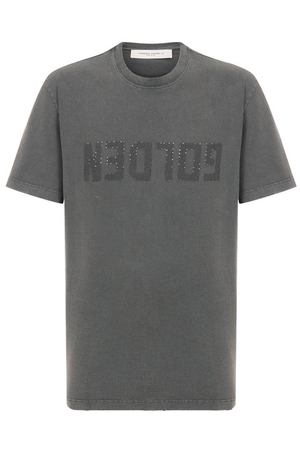 Хлопковая футболка Golden Goose Deluxe Brand