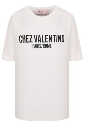 Хлопковая футболка Valentino