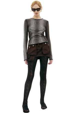 Свитер с монопринтом