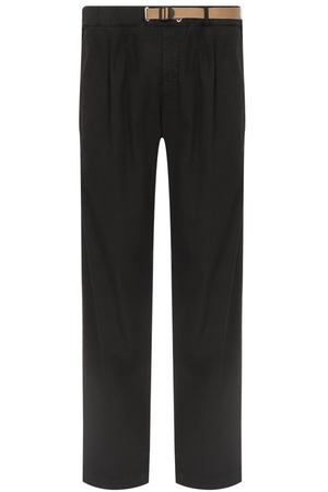 Брюки из хлопка и льна White Sand