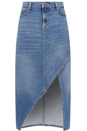 Джинсовая юбка 7 For All Mankind