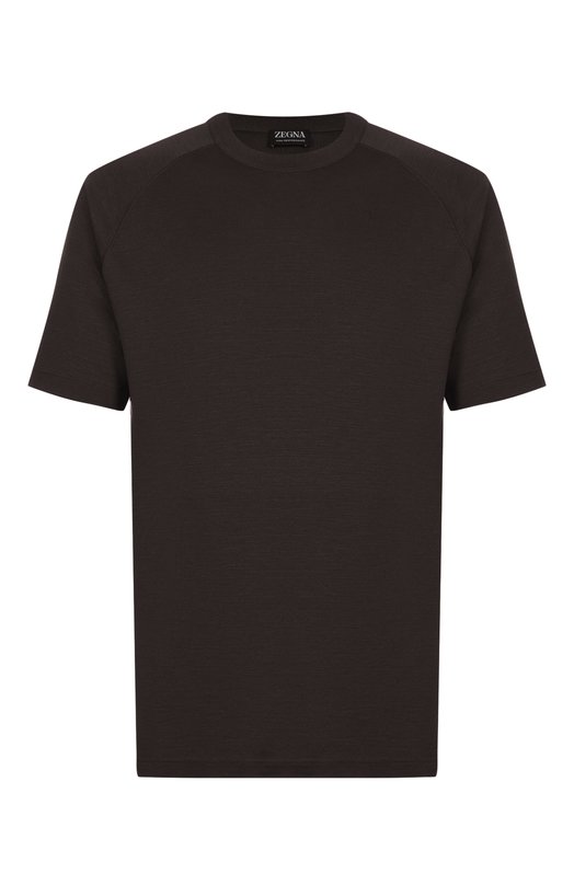 Где купить Шерстяная футболка Zegna Zegna 