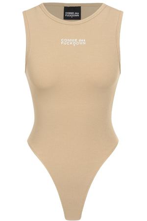 Хлопковое боди Comme des Fuckdown