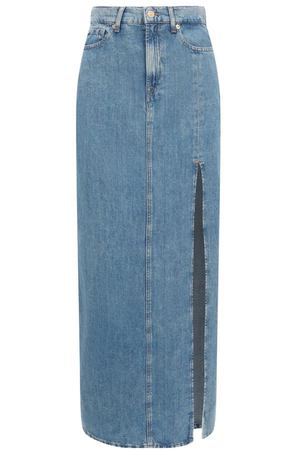 Джинсовая юбка 7 For All Mankind