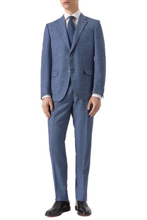 Костюм из шерсти и шелка Zegna